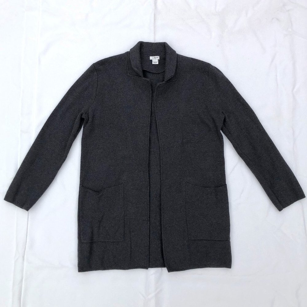 J Crew Blazer Styled Cardigan